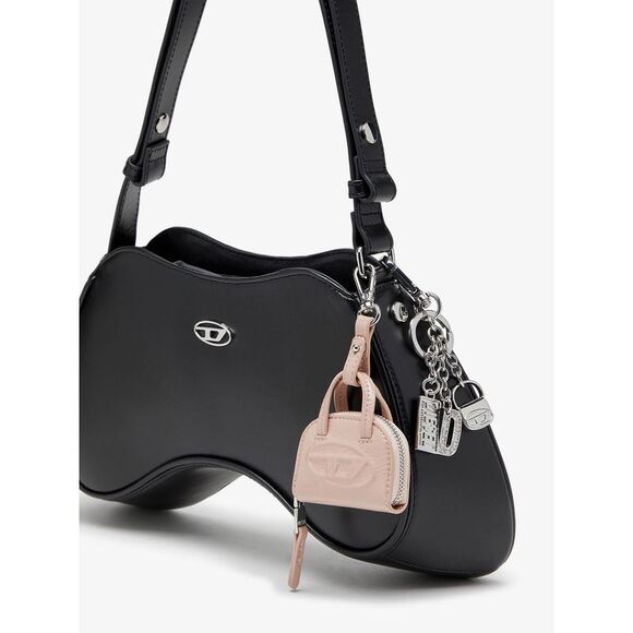 Diesel Women 1Dr Dome Charms Pvc Keychain - Picture 3 of 3